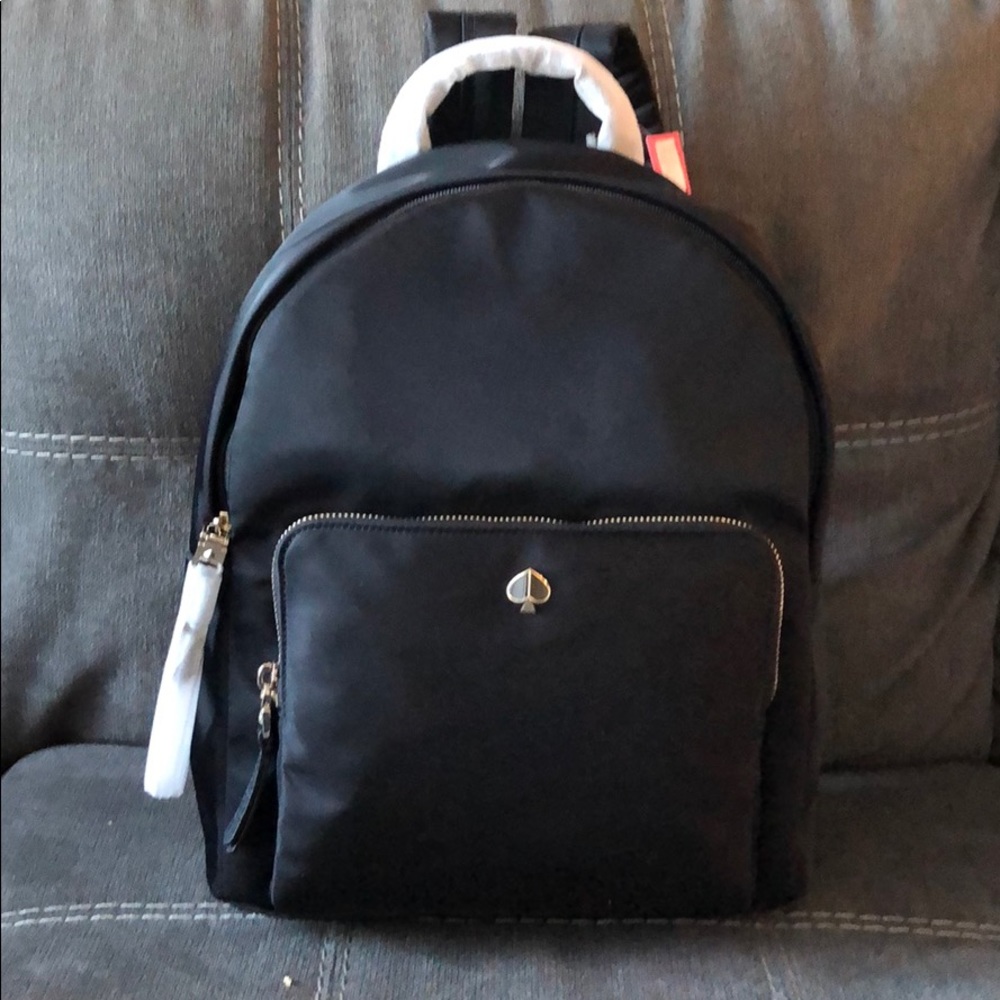 NWT Kate Spade Black Backpack